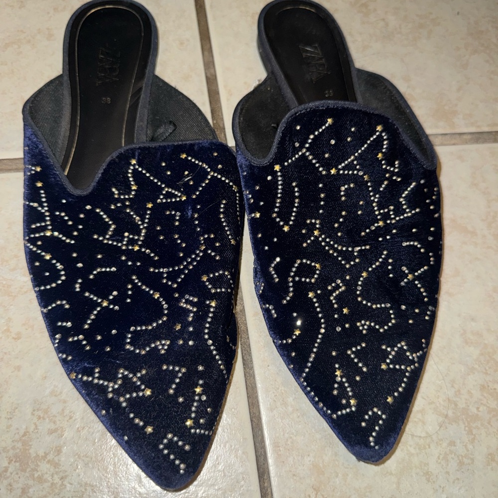 Zara Constellation Shoes- Size 38/7.5 US